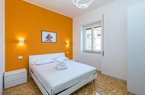 Postel nebo postele na pokoji v ubytování MM Ciampino Rooms