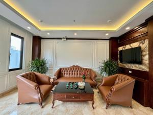 Istumisnurk majutusasutuses Luxury Hanoi Hotel