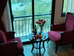 Istumisnurk majutusasutuses Luxury Hanoi Hotel