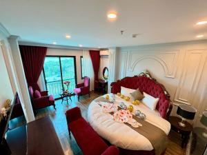 Istumisnurk majutusasutuses Luxury Hanoi Hotel