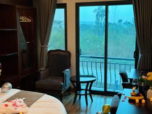 Istumisnurk majutusasutuses Luxury Hanoi Hotel