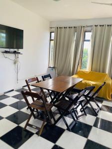 TV a/nebo společenská místnost v ubytování Castelinho de ibicuí flats