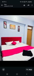 Postel nebo postele na pokoji v ubytování Ansari house home stay