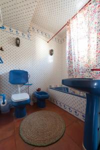 Koupelna v ubytování Refúgio da Vila Santiago