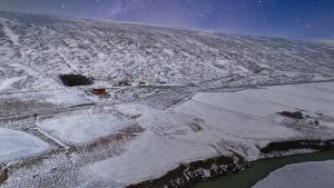 Brandsstaðir, gistihús í Blöndudal semasa musim sejuk