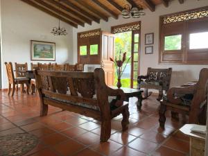 Posezení v ubytování Casa Santa Rita - Tres Habitaciones