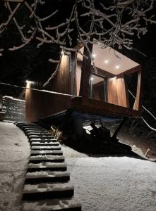Το Glamping Jezero τον χειμώνα
