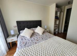 Postel nebo postele na pokoji v ubytování Céntrico y lindo departamento