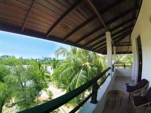 Rõdu või terrass majutusasutuses Hideaway Lodge