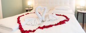 Letto o letti in una camera di Hotel Spiess & Spiess