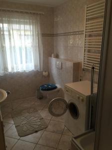 Koupelna v ubytování Ferienwohnung Wede