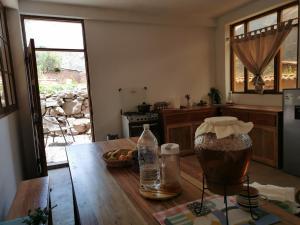 Posezení v ubytování El Jardin Sagrado de Nunay