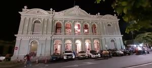 Bygningen som lejligheden ligger i