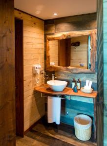 Koupelna v ubytování NI-NEWEN Hotel & Lodge