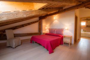 Krevet ili kreveti u jedinici u okviru objekta Agriturismo Ae Cavane