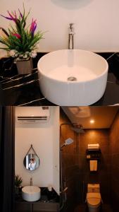 Ein Badezimmer in der Unterkunft Charm House Hue