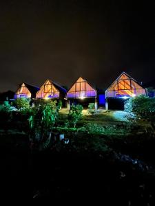 Zahrada ubytování Cabañas-ALPINA-PATATE + 9 fotografií