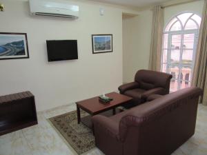 Posezení v ubytování Al Ferdous Hotel Apartments