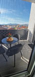 Balkón nebo terasa v ubytování Apartman Metković City