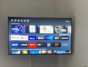 TV a/nebo společenská místnost v ubytování Calafell Residencial