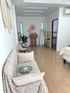Postel nebo postele na pokoji v ubytování Luana Villas