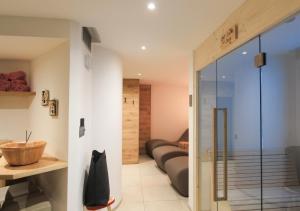 A bathroom at Hotel Panorama