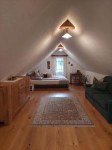 Posezení v ubytování Ferienhaus "Troadkammer" in der Südsteiermark