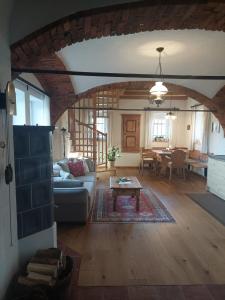 Kuchyň nebo kuchyňský kout v ubytování Ferienhaus "Troadkammer" in der Südsteiermark