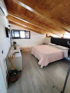 Postel nebo postele na pokoji v ubytování New house