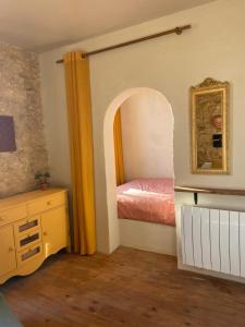 Postel nebo postele na pokoji v ubytování Maison as Cambous