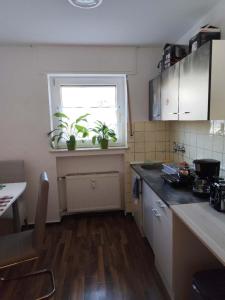 Dapur atau dapur kecil di Horrem City Apartments