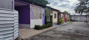 Bygningen som feriehuset ligger i