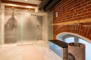 Koupelna v ubytování Michaelson Boutique Hotel & SPA Brícoła