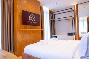 Voodi või voodid majutusasutuse My Way Rooms toas