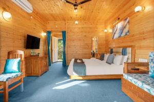 TV o dispositivi per l'intrattenimento presso Parisa beach resort Tarkarli Bhogwe