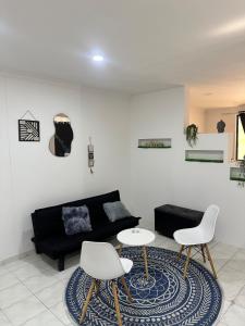 Posezení v ubytování Espectacular Aparta Estudio