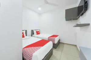 Ένα ή περισσότερα κρεβάτια σε δωμάτιο στο Song 99 Hotel +5 φωτογραφίες