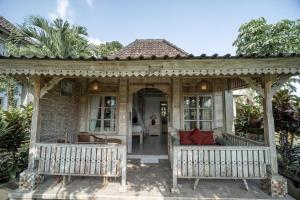 Zahrada ubytování Uma Caming Villa Ubud