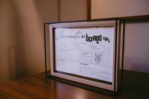 Certifikát, hodnocení, plakát nebo jiný dokument vystavený v ubytování Al Borgo 153 Apartment + 37 fotografií