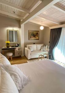 Postel nebo postele na pokoji v ubytování Le prince Rooms