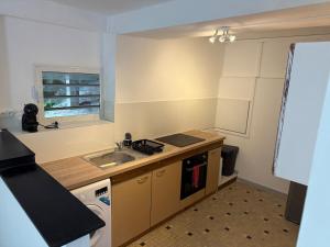 Kuchyň nebo kuchyňský kout v ubytování Appartement Tivoli Sur la route des rivières