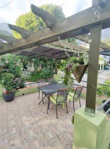 Zahrada ubytování Valerie Apartman