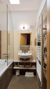 Koupelna v ubytování Apartmán NIKI Apollon Resort Lednice