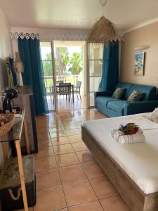 Posezení v ubytování Couleur Caraïbes-Ti rêve appartement vue mer pierre&vacances + 37 fotografií