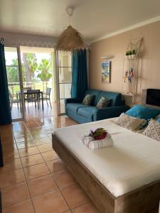 Setusvæði á Couleur Caraïbes-Ti rêve appartement vue mer pierre&vacances