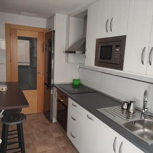 Kuchyň nebo kuchyňský kout v ubytování Carretas + 1 fotografie