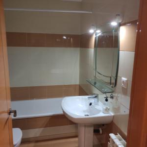 Koupelna v ubytování Carretas