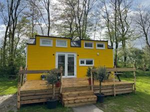 Zahrada ubytování Tinyhouse Horssen + 1 fotografie