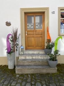 Exteriér nebo vchod ubytování Gästehaus LuNa