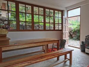 Posezení v ubytování El Jardin Sagrado de Nunay